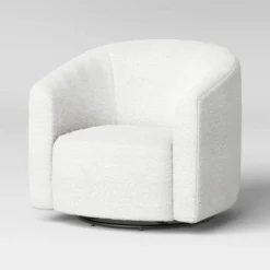 Aveline Large Scale Faux Shearling Swivel Chair - Threshold™ -Every Space Store GUEST fa191b6c 6ad6 4408 8c49 27d741d21140